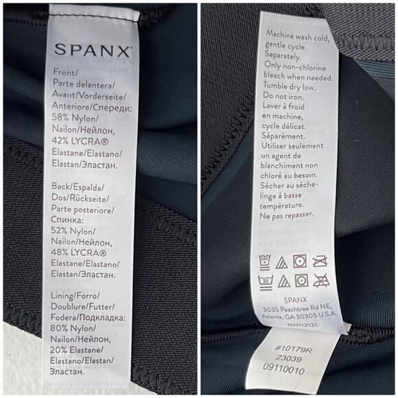 Spanx Half Slip Women's XS Black SmartGrip Tummy Control Sculpting Shapewear NWT - Picture 10 of 14